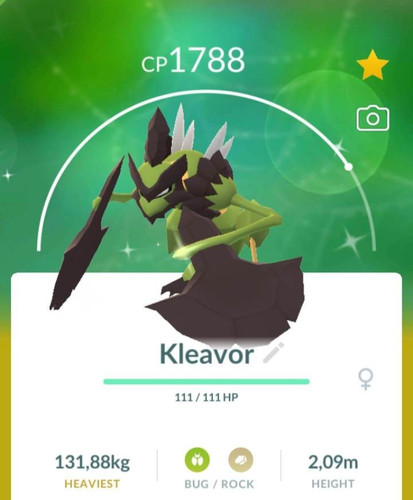 Shiny kleavor p t c - ✨,