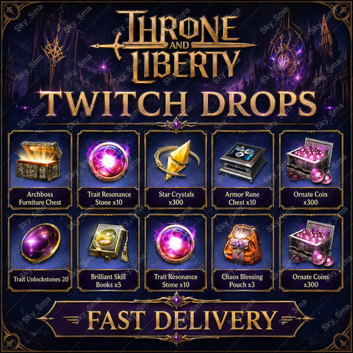 Trono libertà twitch - libertÀ, drops