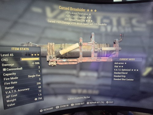 Cursed broadsider - cursed, (xbox)