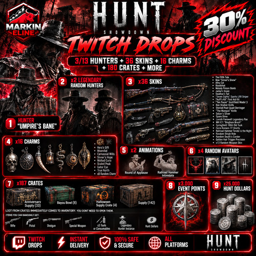 Caccia showdown twitch - twitch, drops
