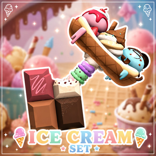 Set gelato fuggi dalla - 🍦,