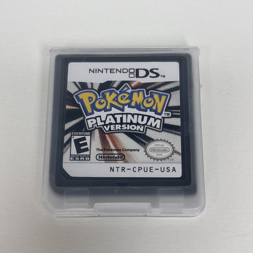 Pokemon platinum version - platinum, ds
