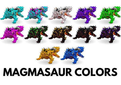 Magmasaur clone ark - magmasaur,
