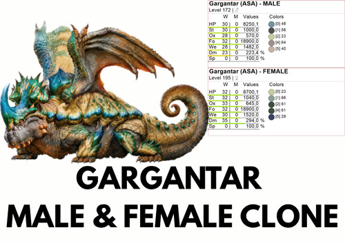 Gargantar clone ark - clone,