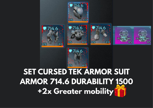 Cursed tek armatura tuta - cursed,