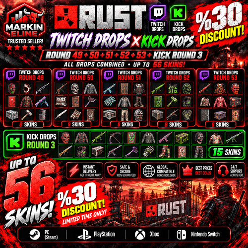 Rust twitch drops - twitch,