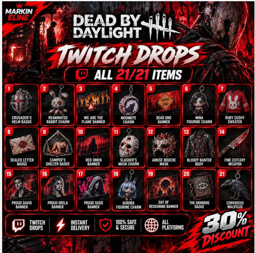Dead daylight twitch drops - dead, by