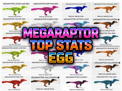 Megaraptor top stats - megaraptor,